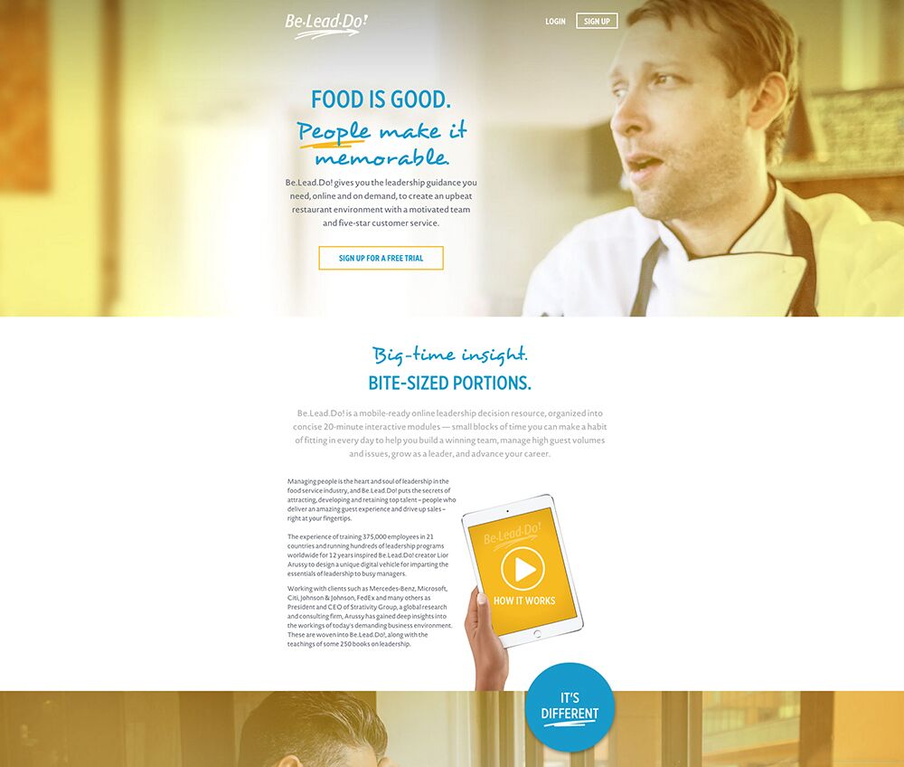 Land the perfect landing page