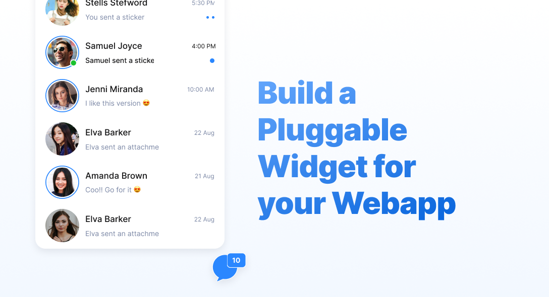 Build a "Pluggable" Widget for your Webapp