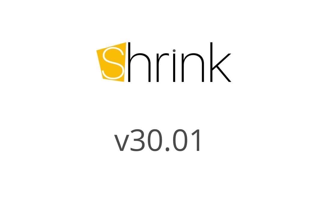 SHRINK v30.01 released with New Mount Mapping System and much more