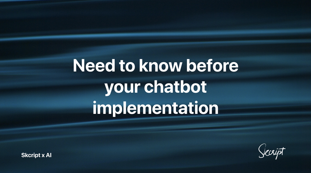 11 Questions you should ask before building your own chatbot in 2019.